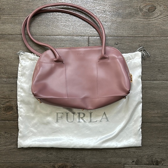 Furla Handbags - Furla Mauve Shoulder Bag